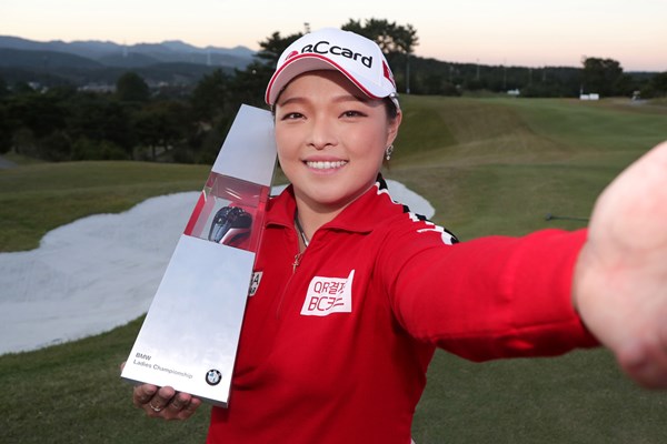 2019年の第1回大会を制したジャン・ハナ（Han Myung-Gu/Getty Images）