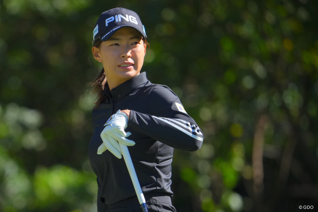 渋野日向子は強風に負けず 今年ベストの3位発進【国内女子ツアー LPGA】｜GDO ゴルフダイジェスト・オンライン