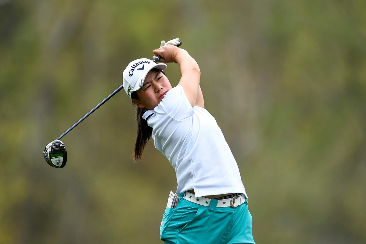 2021年 オーガスタナショナル女子アマ 初日 梶谷翼