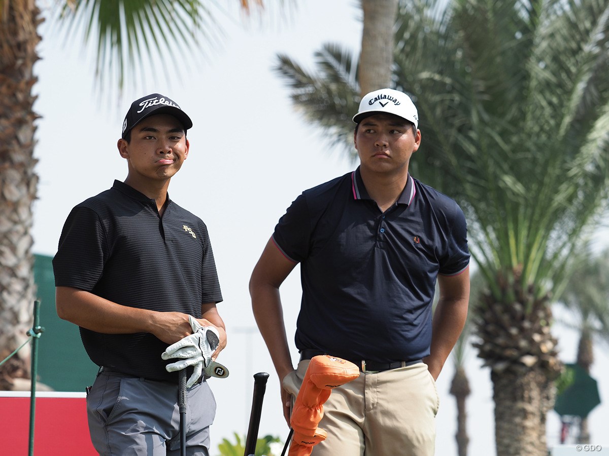 2021年 アジアパシフィックアマチュア選手権 3日目 阪根竜之介 欧陽子龍