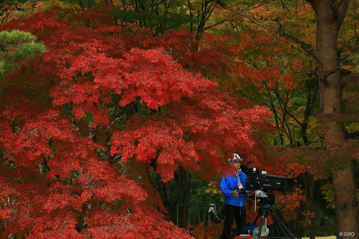 2021年 マイナビABCチャンピオンシップ 3日目 テレビカメラマン