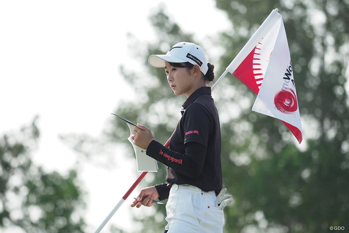 早稲田大学ゴルフ部です 2021年 アジアパシフィック女子アマチュア選手権 初日 稲垣那奈子