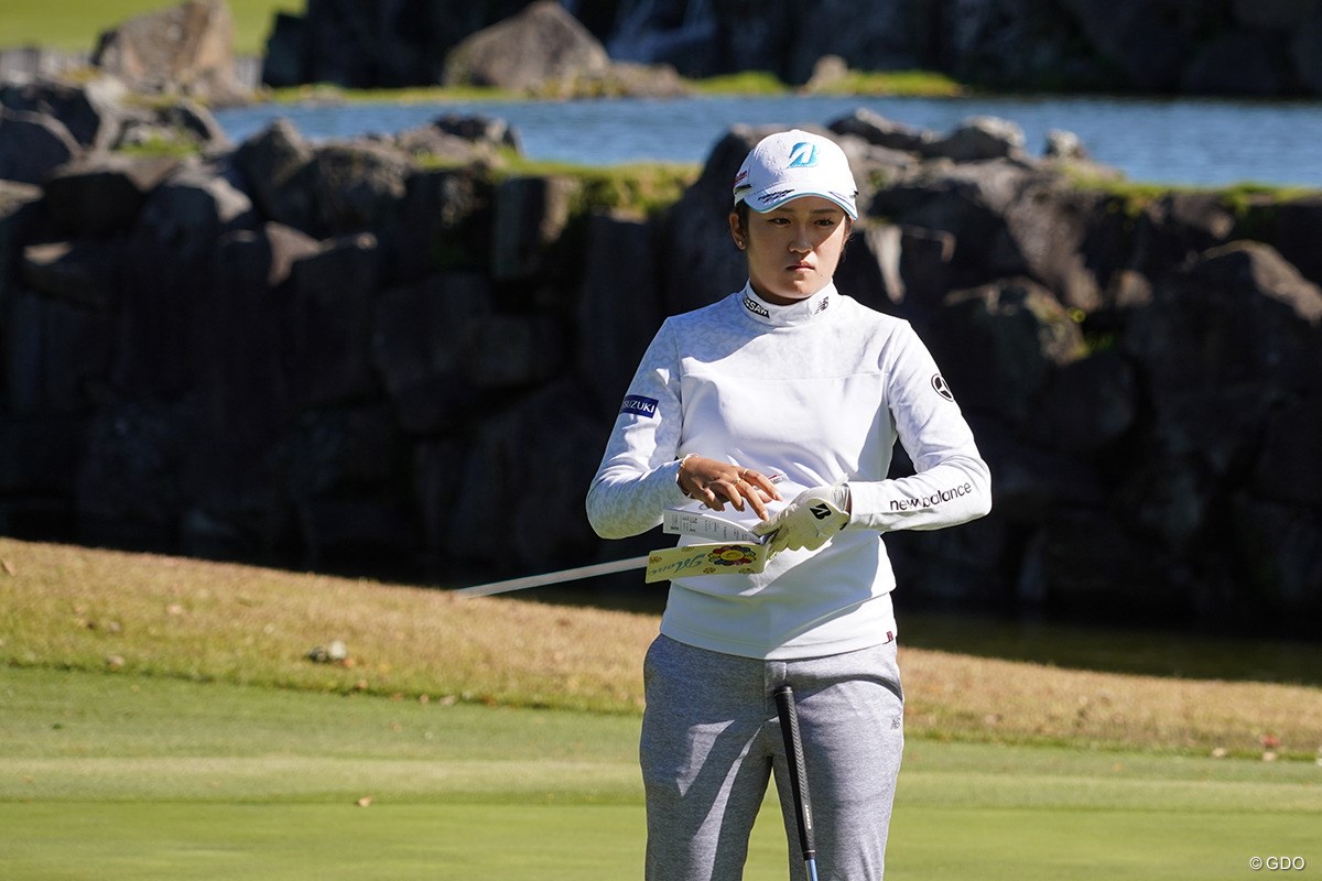 2021年 伊藤園レディスゴルフトーナメント 事前 稲見萌寧