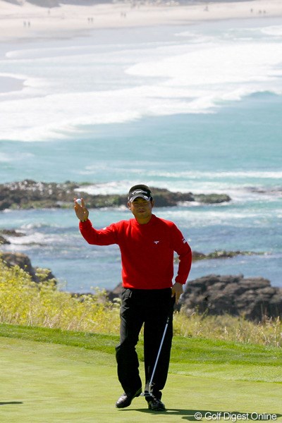 2010年 全米オープン初日 池田勇太