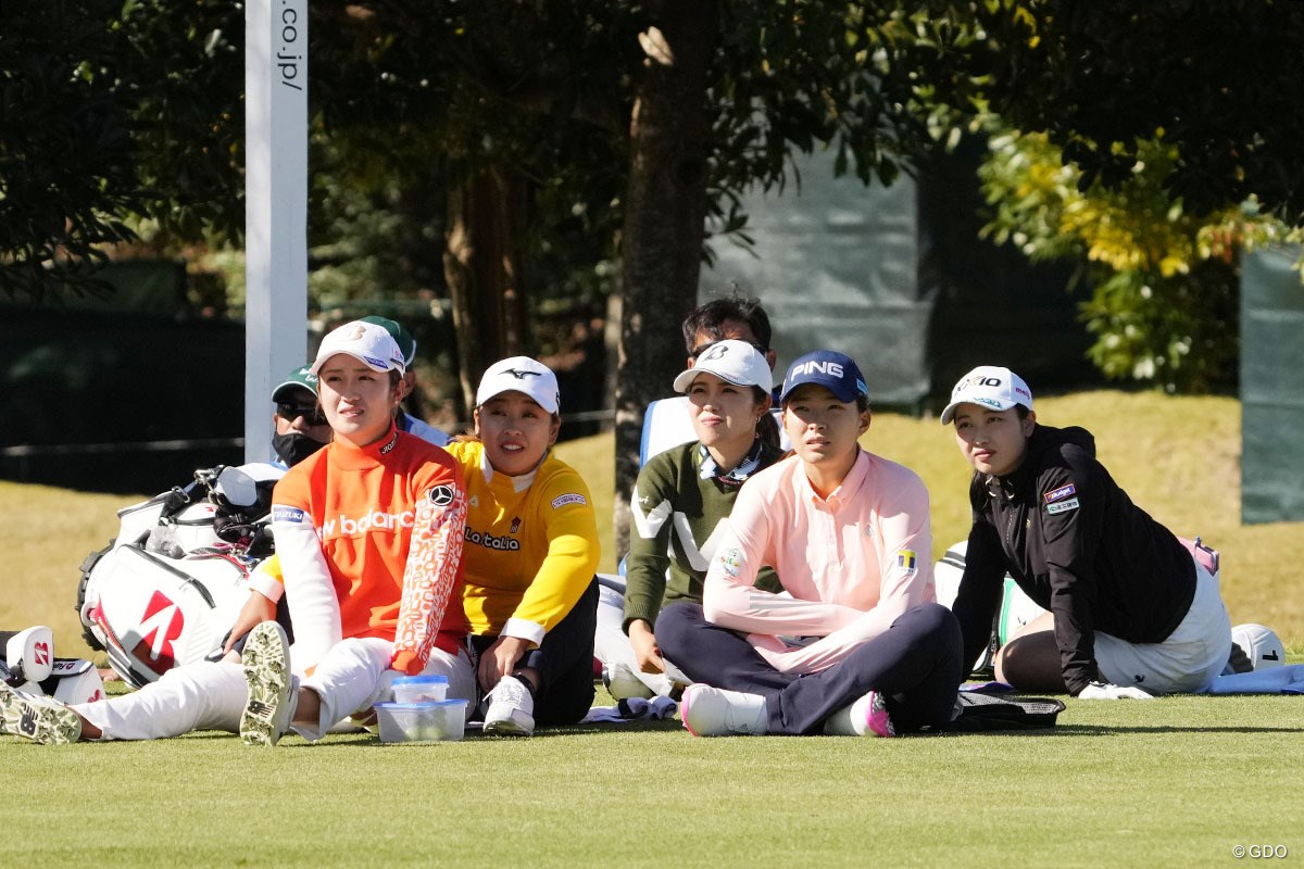 2021年 伊藤園レディスゴルフトーナメント 初日 稲見萌寧 西郷真央 古江彩佳 渋野日向子 小祝さくら