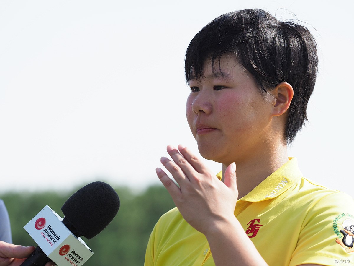 アジアパシフィック女子アマチュア選手権 最終日 橋本美月