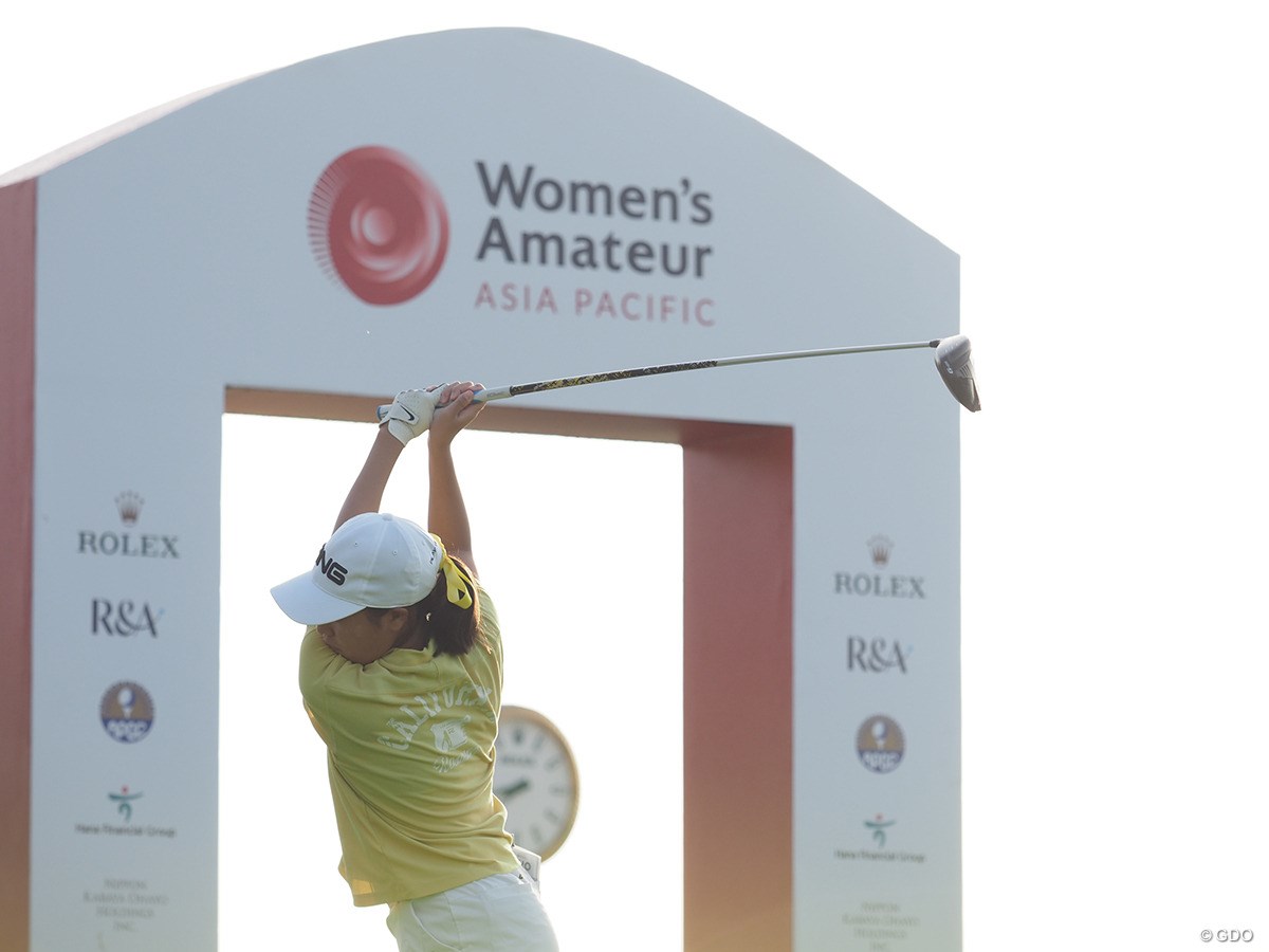 2021年 アジアパシフィック女子アマチュア選手権 4日目 上田澪空