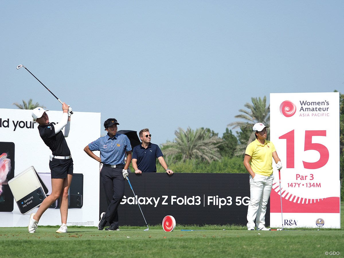 2021年 アジアパシフィック女子アマチュア選手権 4日目 最終組