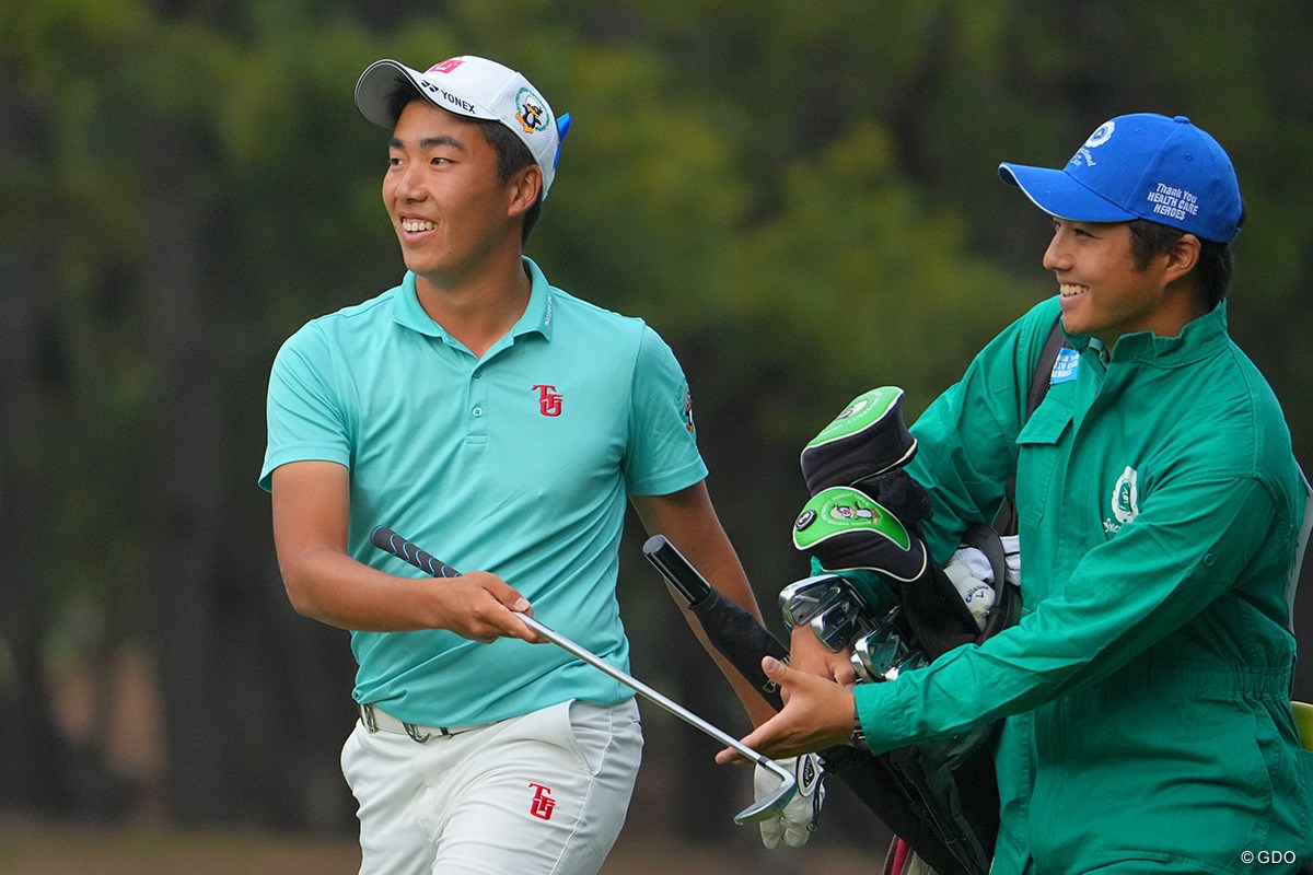 タイガーを見た宮崎でデビュー 杉原大河の「僕らしい」プロ初バーディ【国内男子ツアー JGTO】｜GDO ゴルフダイジェスト・オンライン