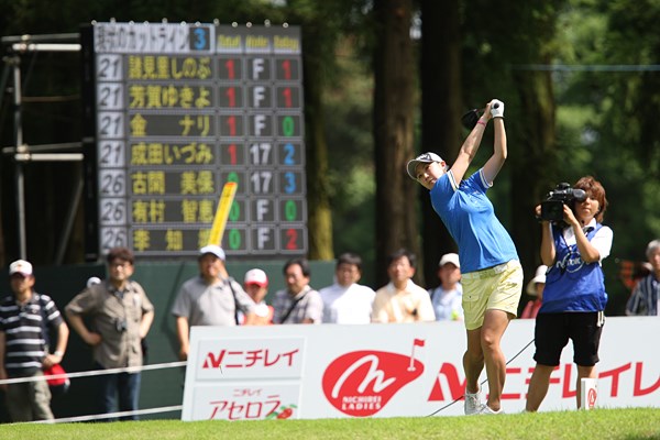 ニチレイレディス2日目 古閑美保