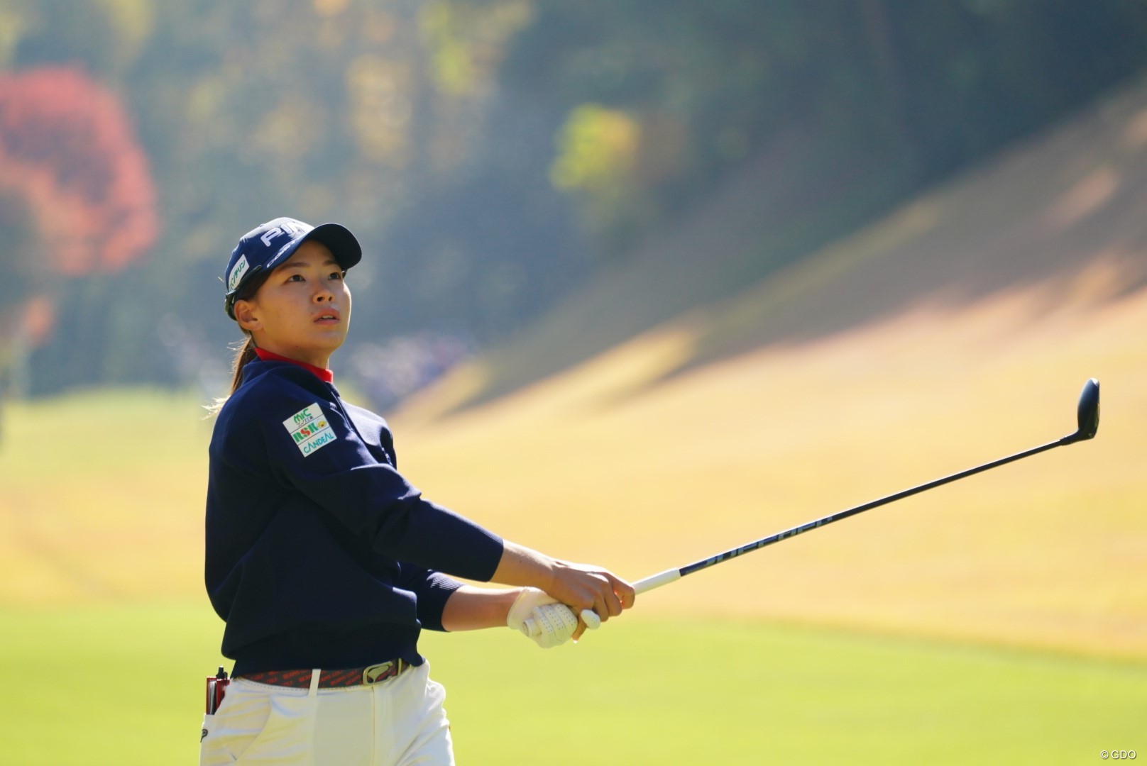 前半「31」から後半停滞 渋野日向子「もう少しマシなゴルフを」