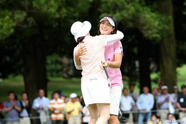 2010年 ニチレイレディス 最終日 全美貞 ヤング・キム