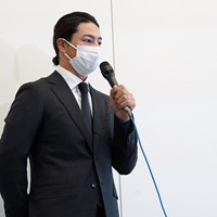石川遼は終始立ったまま謝罪、経緯を説明した 2021年 カシオワールドオープンゴルフトーナメント  事前 石川遼