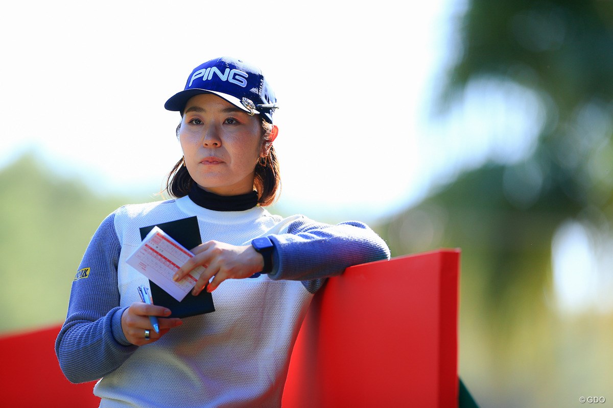 2021年 JLPGAツアーチャンピオンシップリコーカップ 2日目 比嘉真美子