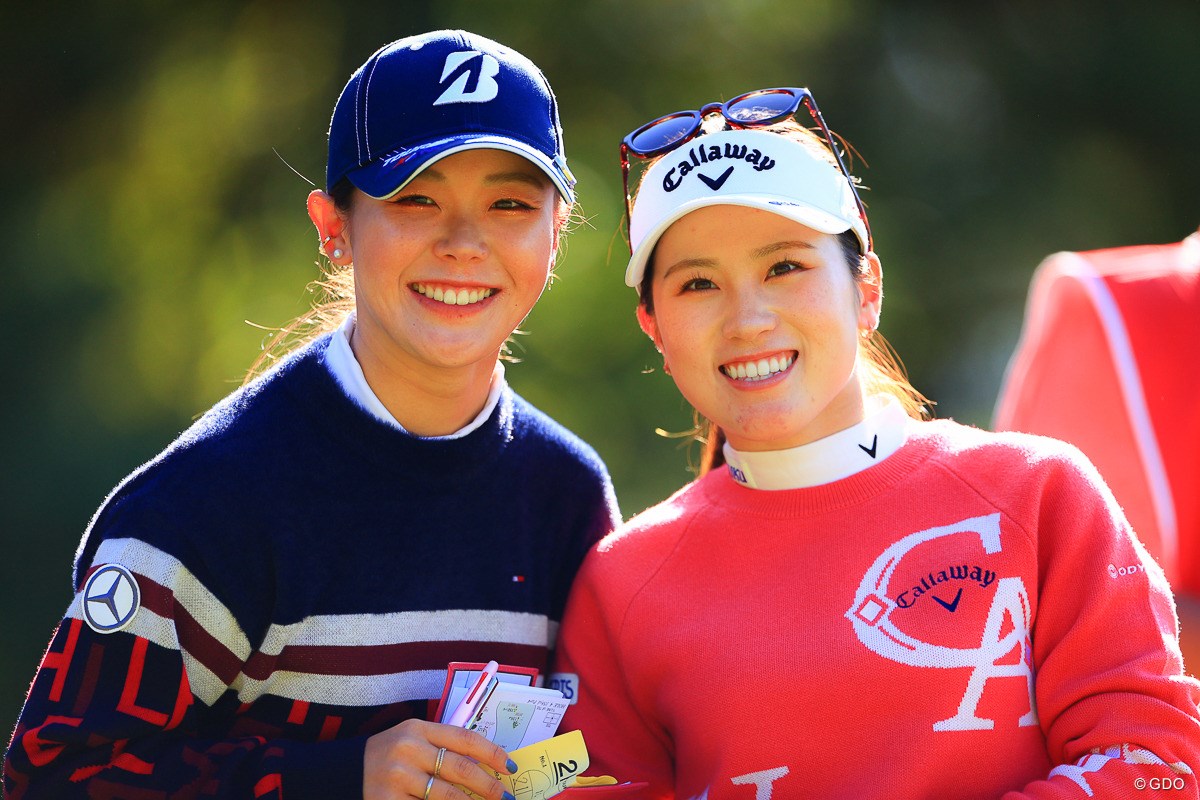 2021年 JLPGAツアーチャンピオンシップリコーカップ 2日目 西村優菜 吉田優利