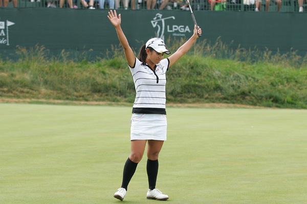 画像詳細 2009年 エビアンマスターズ 最終日 宮里藍 宮里藍の奇跡と