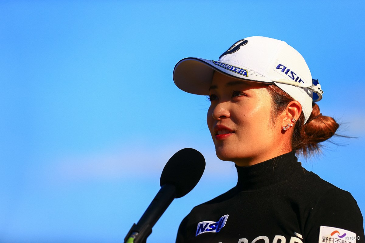 2021年 JLPGAツアーチャンピオンシップリコーカップ 最終日 三ヶ島かな