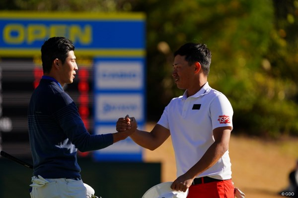 2021年 カシオワールドオープンゴルフトーナメント  最終日 中島啓太 中島啓太は次週アマチュアとして「日本シリーズJTカップ」に出場する