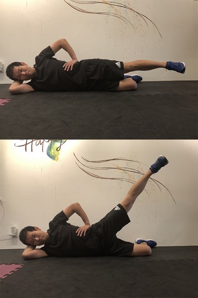 ストレッチ2 臀部を鍛えるトレーニング