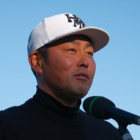 目が潤んでいるような気がする試合後すぐのインタビュー 2021年 ゴルフ日本シリーズJTカップ 最終日 谷原秀人