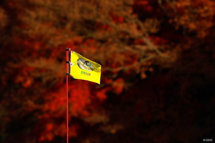 旗がはたはた 2021年 ゴルフ日本シリーズJTカップ 最終日 JTCUP
