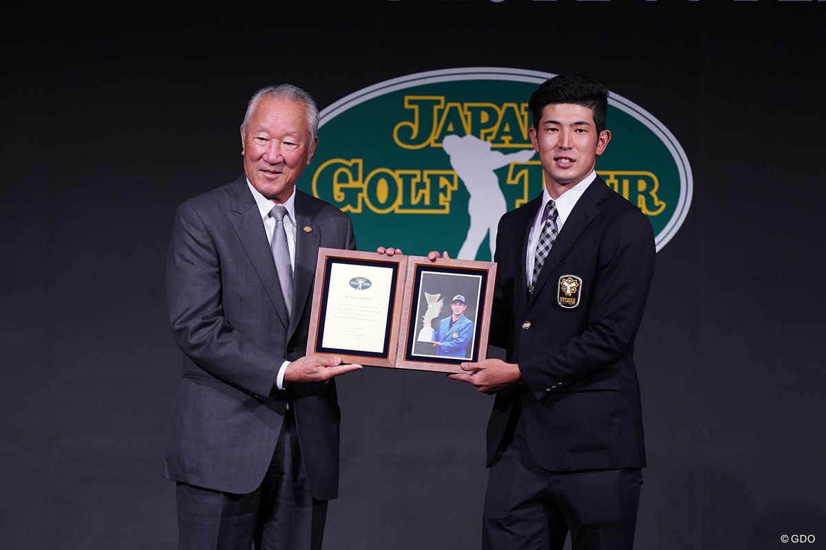 2021年 JGTO表彰式 青木功 中島啓太