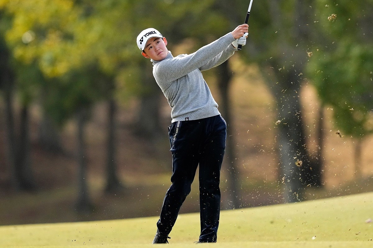 2021年 JLPGA新人戦 加賀電子カップ 初日 岩井明愛2