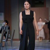 ドレスもとても似合う（JGMA代表撮影） 2021年 JLPGAアワード 西村優菜