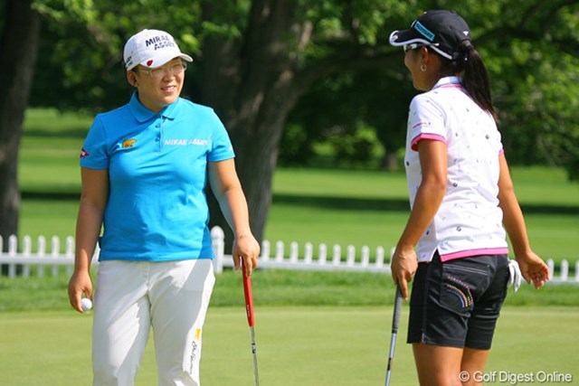 トップ陥落の申 いつもの笑顔で闘志メラメラ Lpgaツアー 米国女子 Gdo ゴルフダイジェスト オンライン