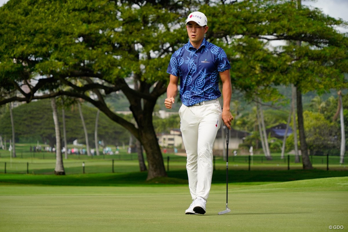 2022年 ソニーオープンinハワイ  3日目 中島啓太