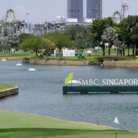 セントーサGCセラポンコース(Paul Lakatos_SPORTFIVE) 2022年 SMBCシンガポールオープン 事前 セントーサGC
