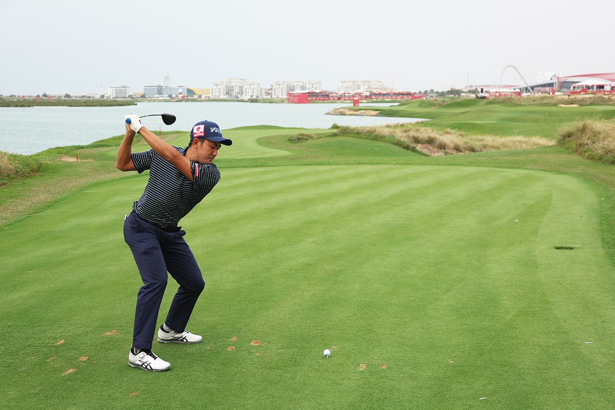 2022年 アブダビHSBC選手権  初日 金谷拓実
