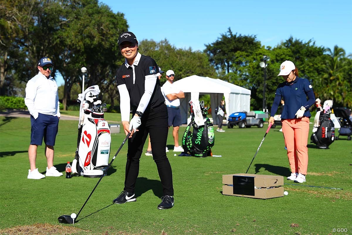 2022年 ゲインブリッジLPGA  事前 笹生優花 古江彩佳