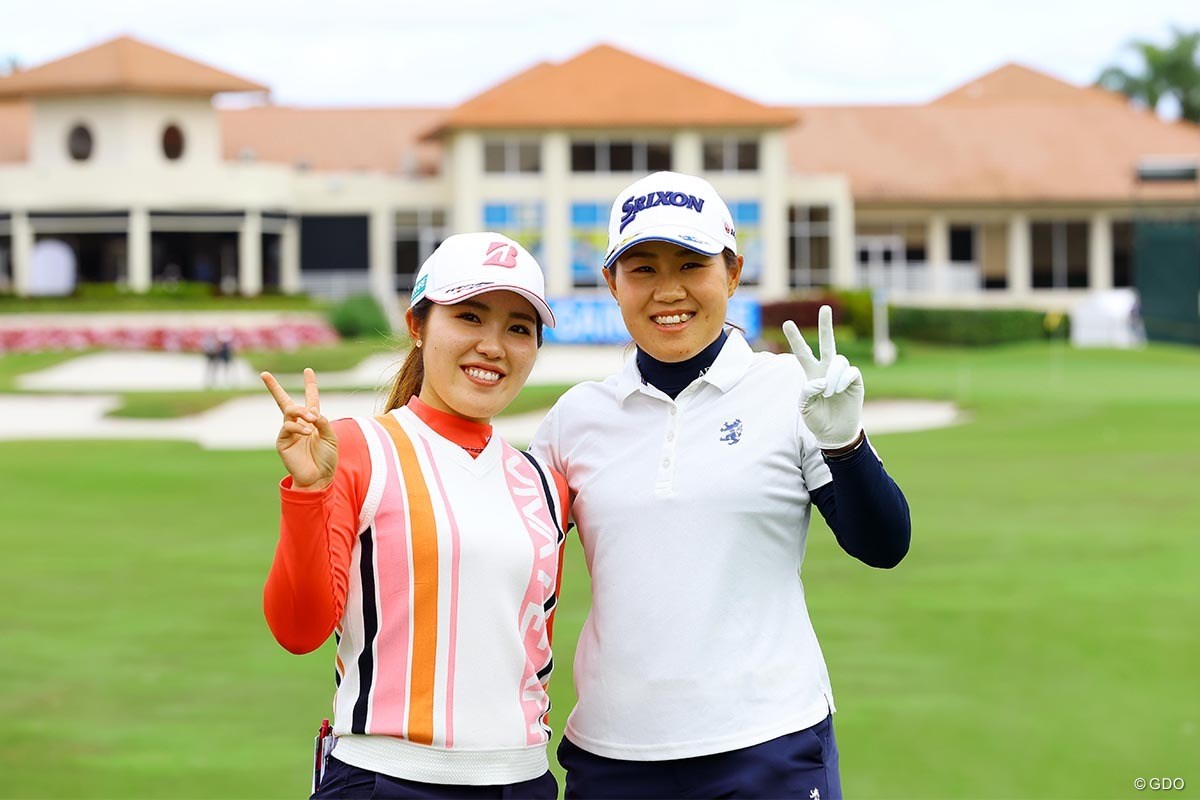 2022年 ゲインブリッジLPGA  事前 古江彩佳 畑岡奈紗
