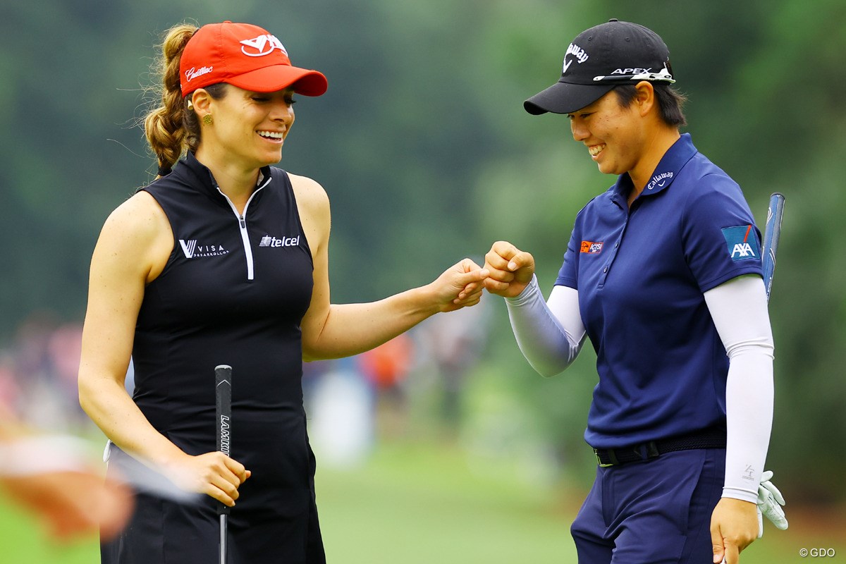 2022年 ゲインブリッジLPGA 2日目 ギャビー・ロペス 笹生優花