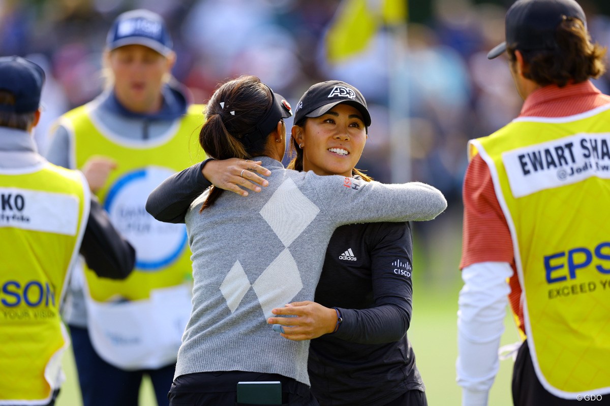 2022年 ゲインブリッジLPGA 3日目 リディア・コー ダニエル・カン