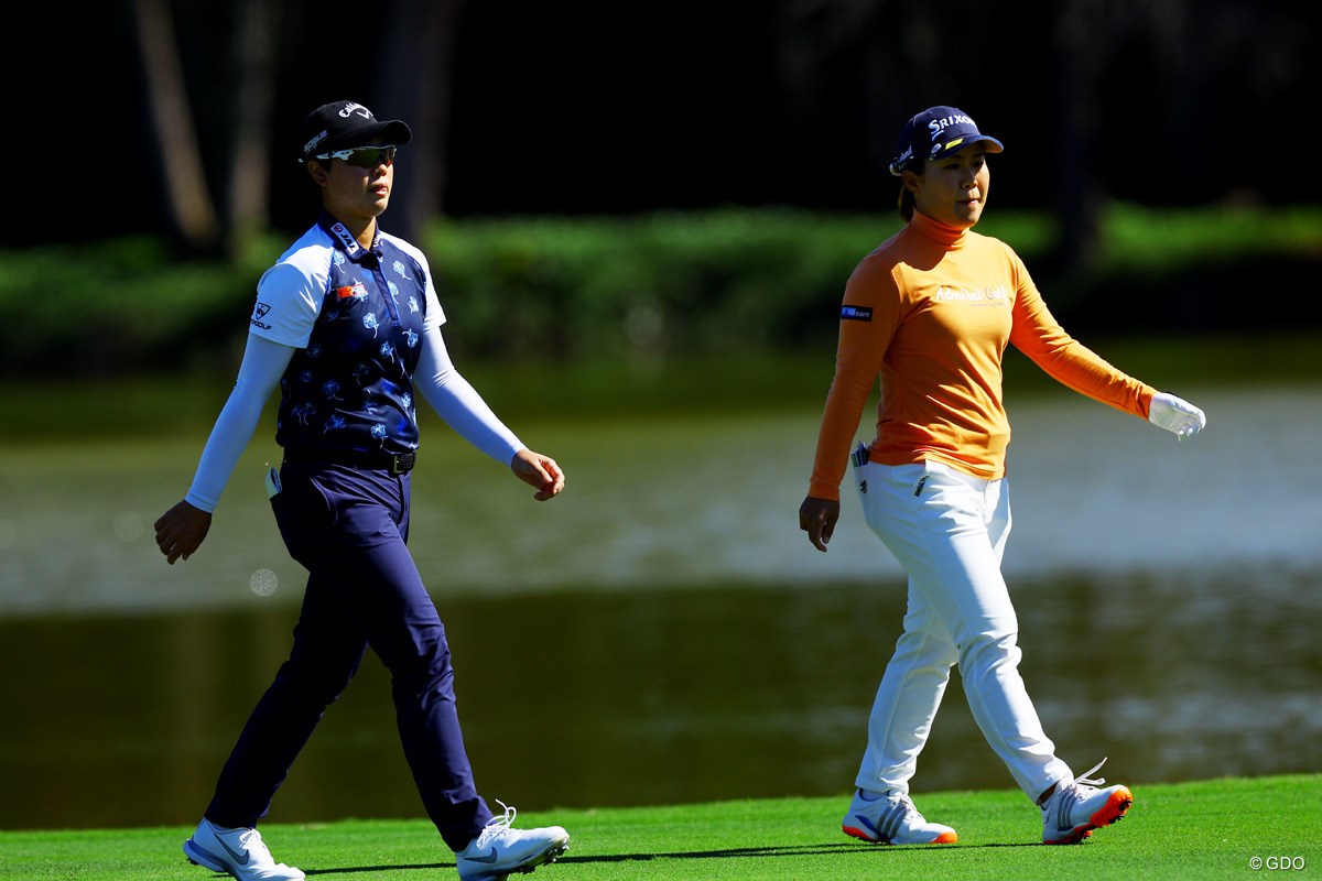 2022年 ゲインブリッジLPGA 4日目 笹生優花 畑岡奈紗