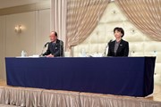 2022年 第9回日本プロゴルフ殿堂入り顕彰者発表会 松井功 小林浩美