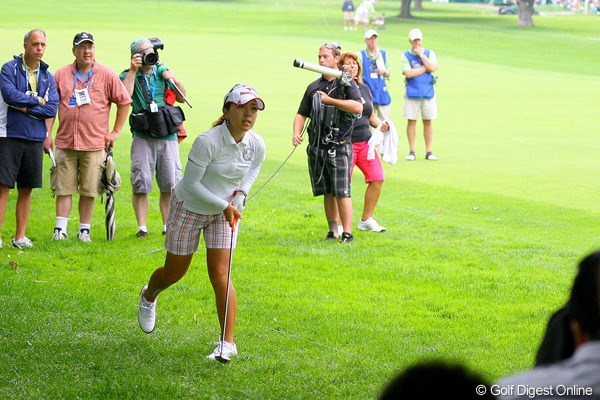 2010年 LPGAチャンピオンシップ 3日目 宮里美香 前半はピンチの連続だった宮里美香。なんとか耐え凌ぎ、最終日へと繋げた