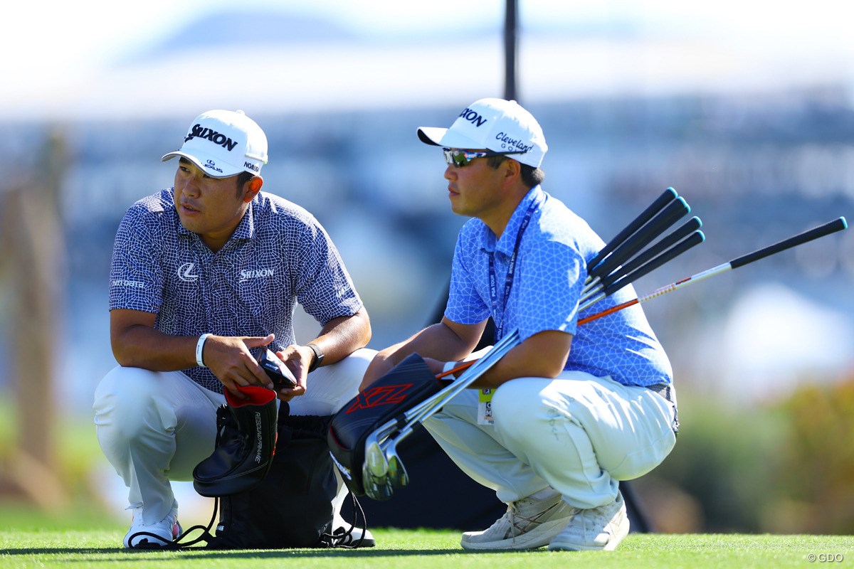 2022年 ウェイストマネジメントフェニックスオープン 事前 松山英樹 宮野敏一