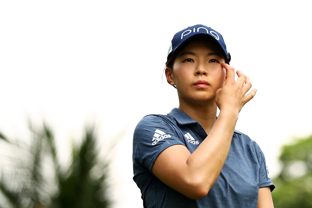 3カ月ぶり実戦 渋野日向子は「悔しい」米ツアーメンバー初ラウンド