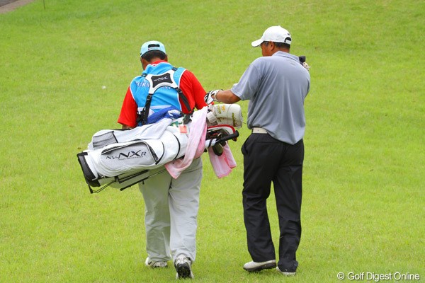 2010年 TOSHIN GOLF TOURNAMENT IN LakeWood 2日目 キャディ
