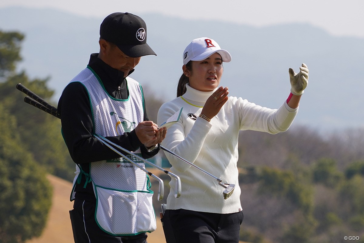 2022年 明治安田生命レディス ヨコハマタイヤゴルフトーナメント 事前 稲見萌寧