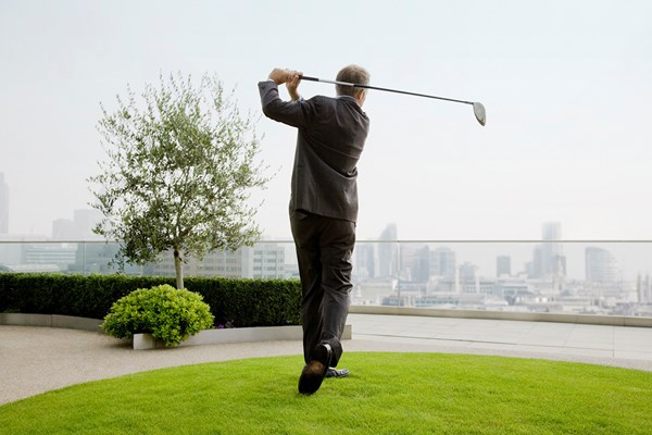 ゴルフ ゴルフは営業ツールになり得るもの（Getty Images）