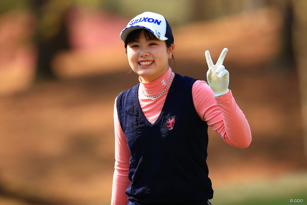 2022年 アクサレディスゴルフトーナメント in MIYAZAKI 初日 尾関彩美悠