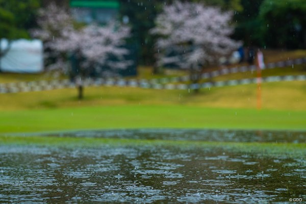 2022年 アクサレディスゴルフトーナメント in MIYAZAKI 2日目 コース 大会2日目は大雨の影響で中止となった
