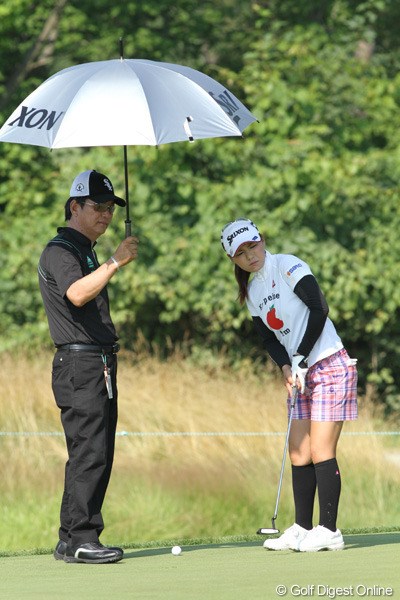 2010年 全米女子オープン 事前 横峯さくら