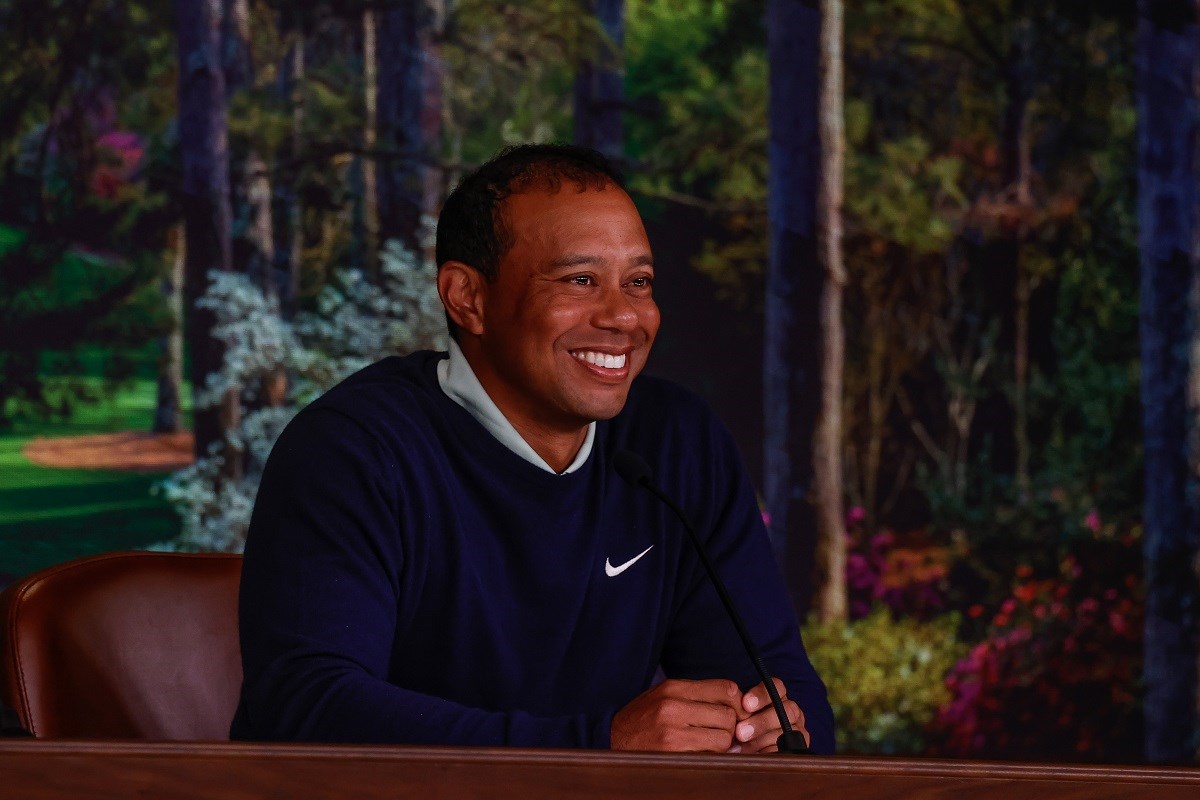 2022年 マスターズ 事前 タイガー・ウッズ