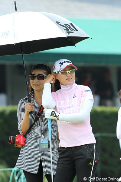 2010年 全米女子オープン 事前 横峯さくら