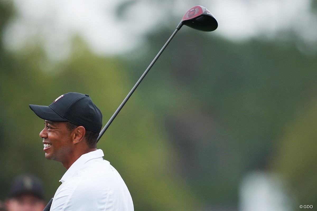 2022年 マスターズ 事前 タイガー・ウッズ